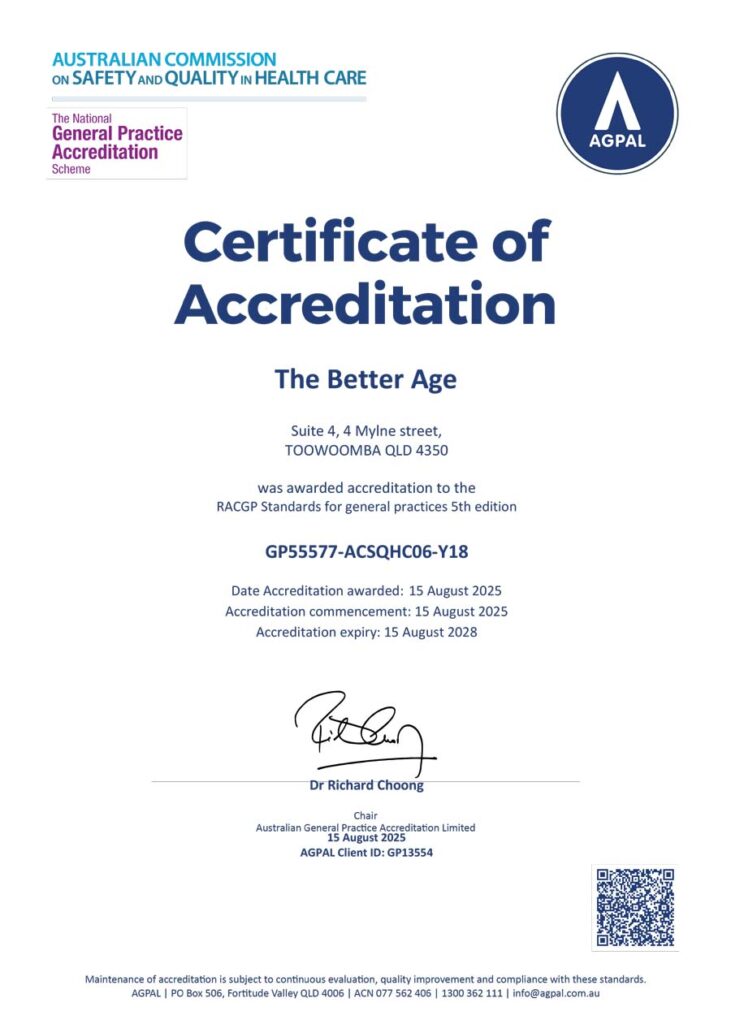 accreditation certificate